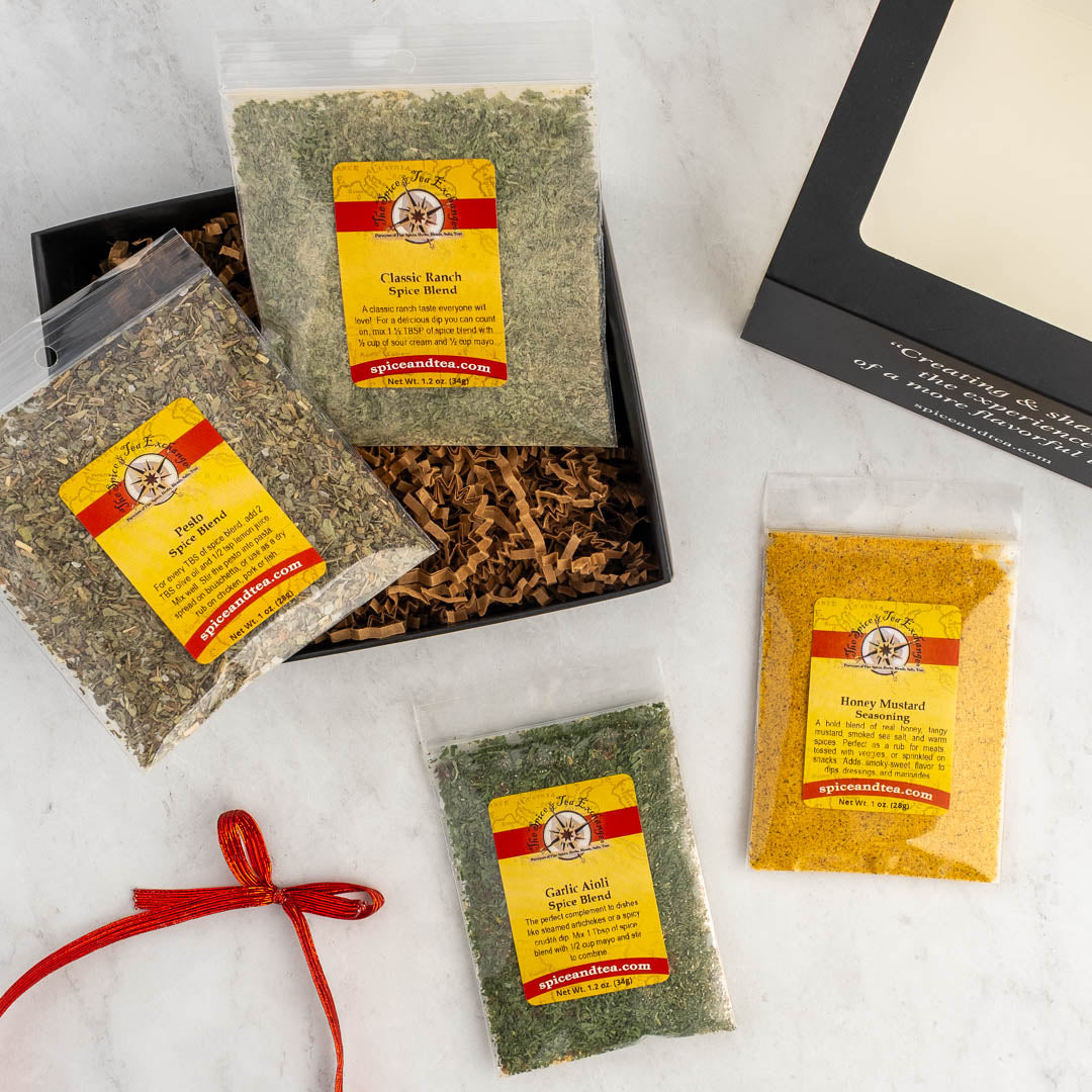 Deluxe Deli Spreads Gift Box contents